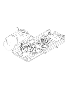 Electrical Diagram and Parts List for Z-FORCESZ60 (17AIDGHD-17AIDGHD010)(2014) Cub Cadet Lawn Tractor